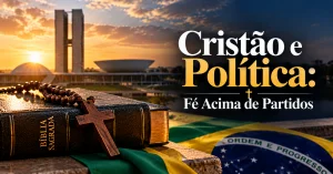 O cristão e a política: você pode participar sem transformar o partido em ídolo. Entenda como participar com sabedoria e fidelidade a Deus.
