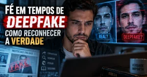 Para este artigo de reflexão cristã, descrever uma imagem de capa que dialogue com o tema tratado no título.