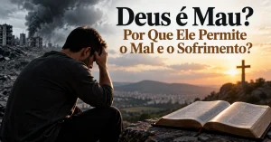 Deus é mau por permitir o mal e o sofrimento? Veja o que a Bíblia responde em Habacuque, Romanos 1 e Hebreus 12 sobre a justiça e a bondade de Deus.