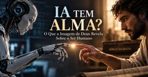 Para este artigo de reflexão cristã, descrever uma imagem de capa que dialogue com o tema tratado no título.
