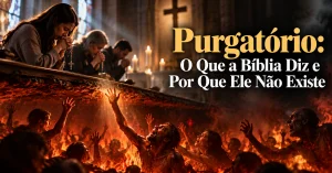 Purgatório existe? Veja o que a Bíblia ensina sobre o estado intermediário, os textos usados pela Igreja Católica e por que a obra de Cristo é suficiente.